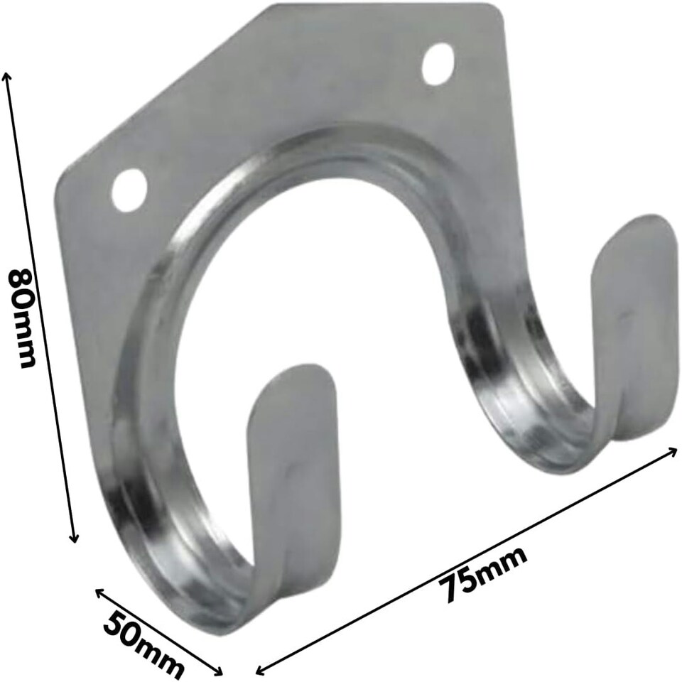 image 1 of Marco Paul Pack of 5 Steel Large Hooks for Hanging