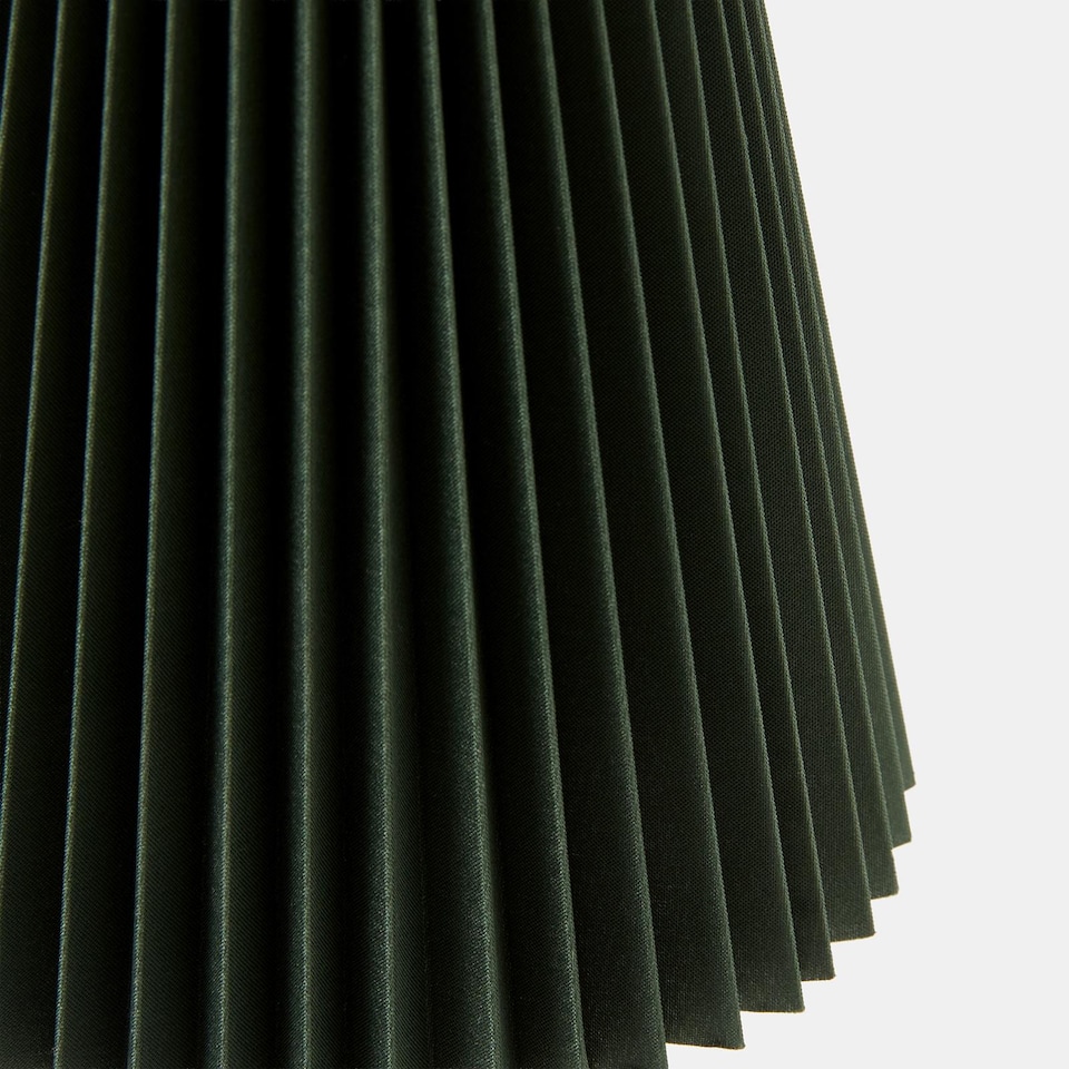 image 1 of OHS Pleated Bedside Lamp LED Rechargeable Cordless Night Light
