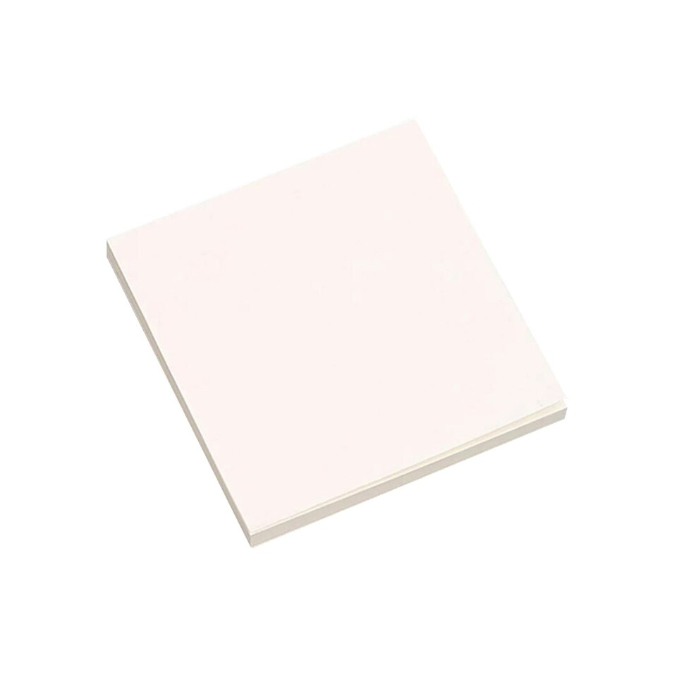 County Stationery Self-Stick Notes - White - One Size