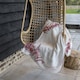 image 3 of Pink Flower And Geometric Shapes (Blanket)