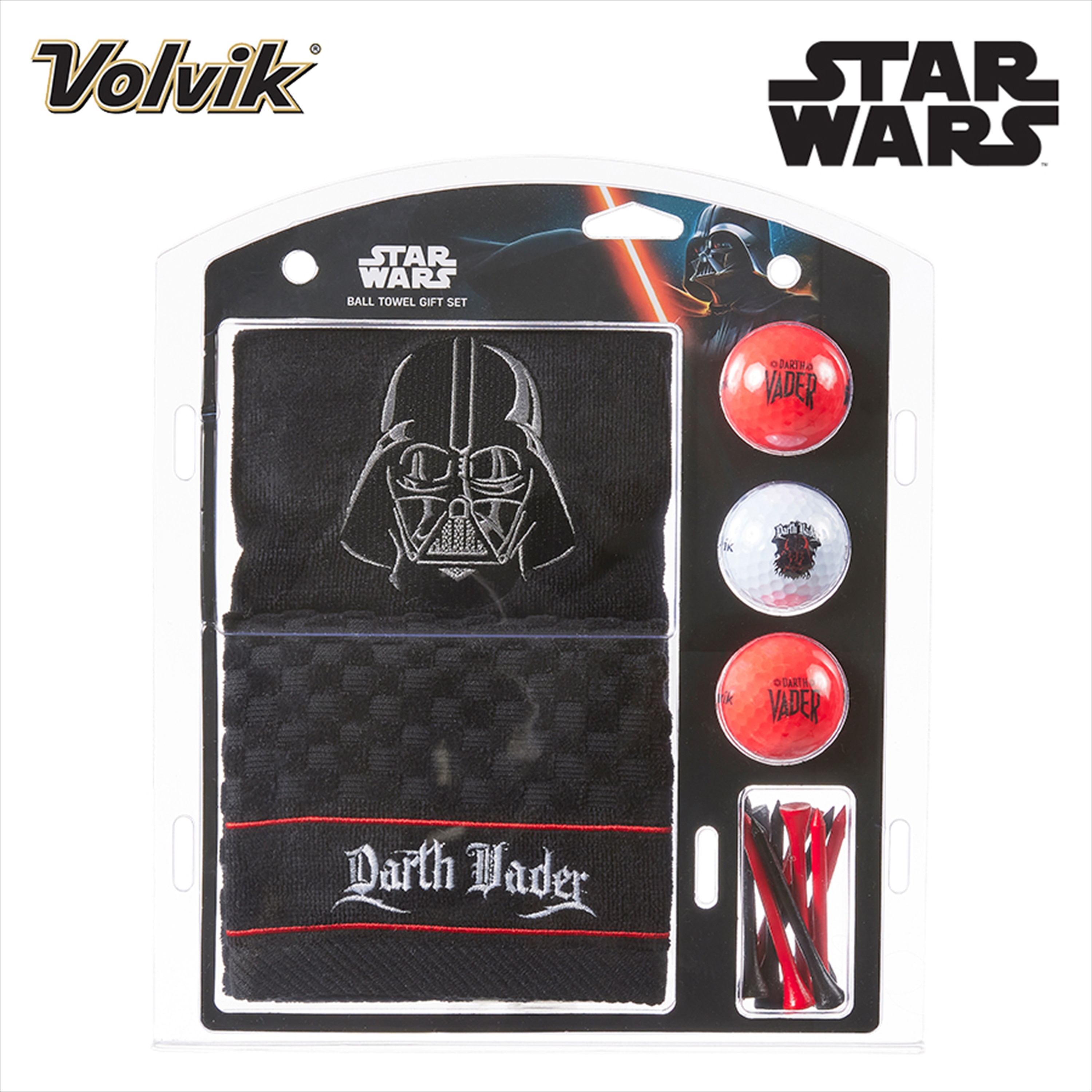 Volvik Starwars Darth Vader Ball Towel Set