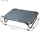 image 4 of Actiaspet Elevated Folding Dog Bed Indoor Outdoor Pet Cot Steel Frame (Grey, Large)