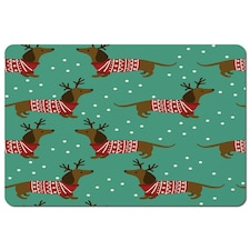 Dutchshunds in christmas (placemat)