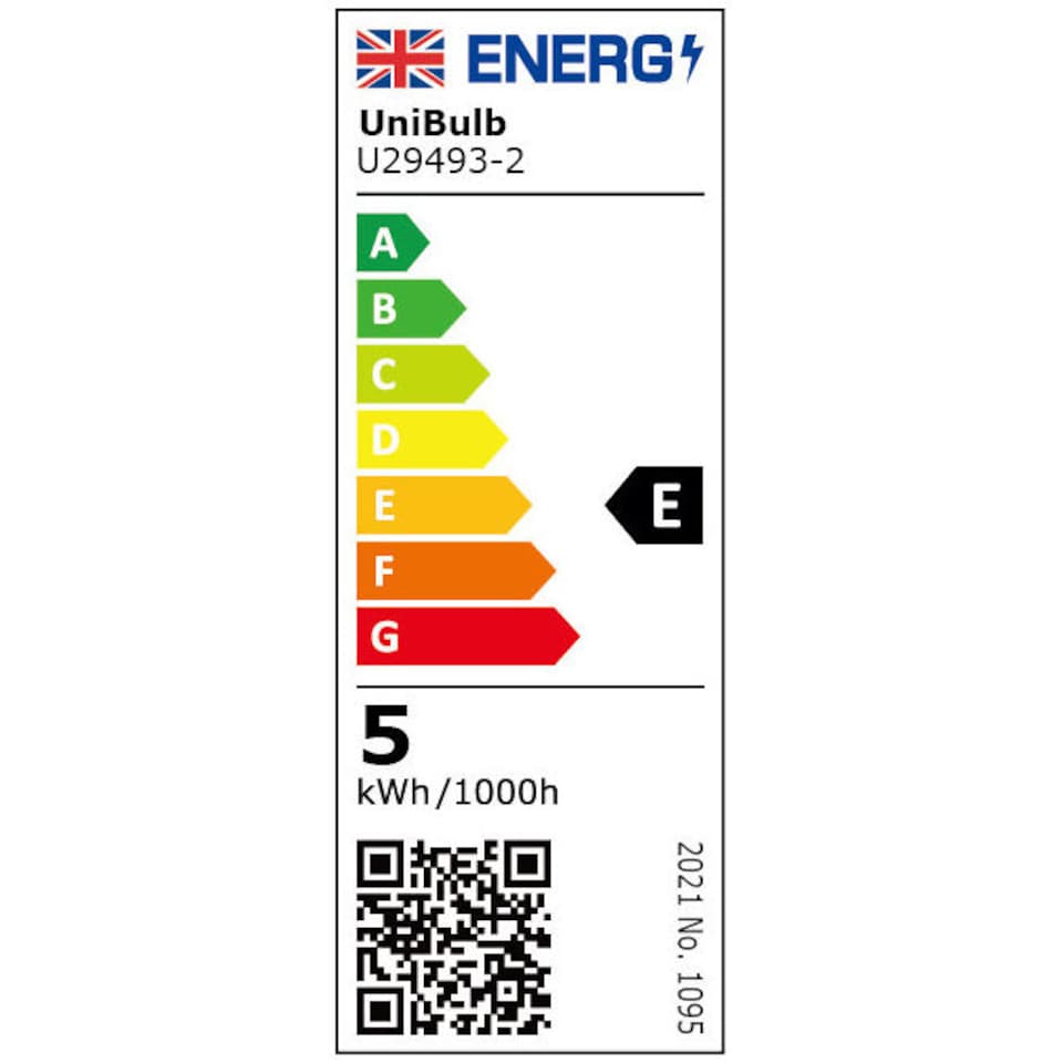 image 1 of UniBulb LED G9 470lm 4.2W (Replaces 40W) 6500K (Daylight) Capsule Light Bulb - Box of 2 | White | Daylight | 2