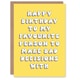 image 1 of Favourite Person Bad Decisions Fun Funny Birthday Card