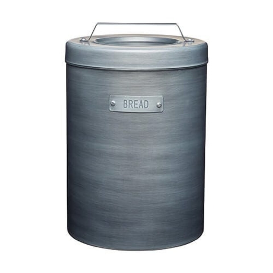 image 1 of Industrial Kitchen Bread Bin Steel Grey