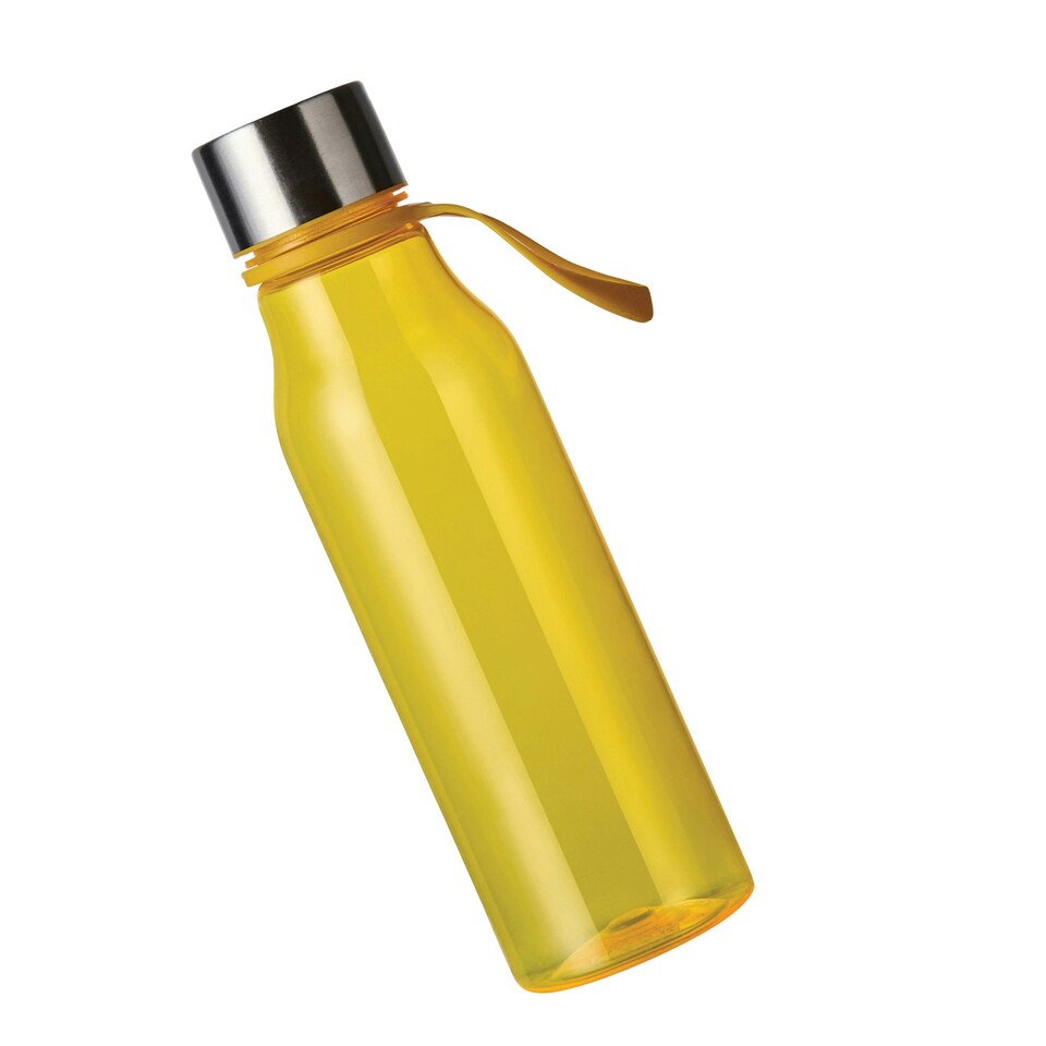 image 1 of Vinga Tritan 600ml Water Bottle - Yellow - 23.5cm x 6.5cm Yellow | One Size