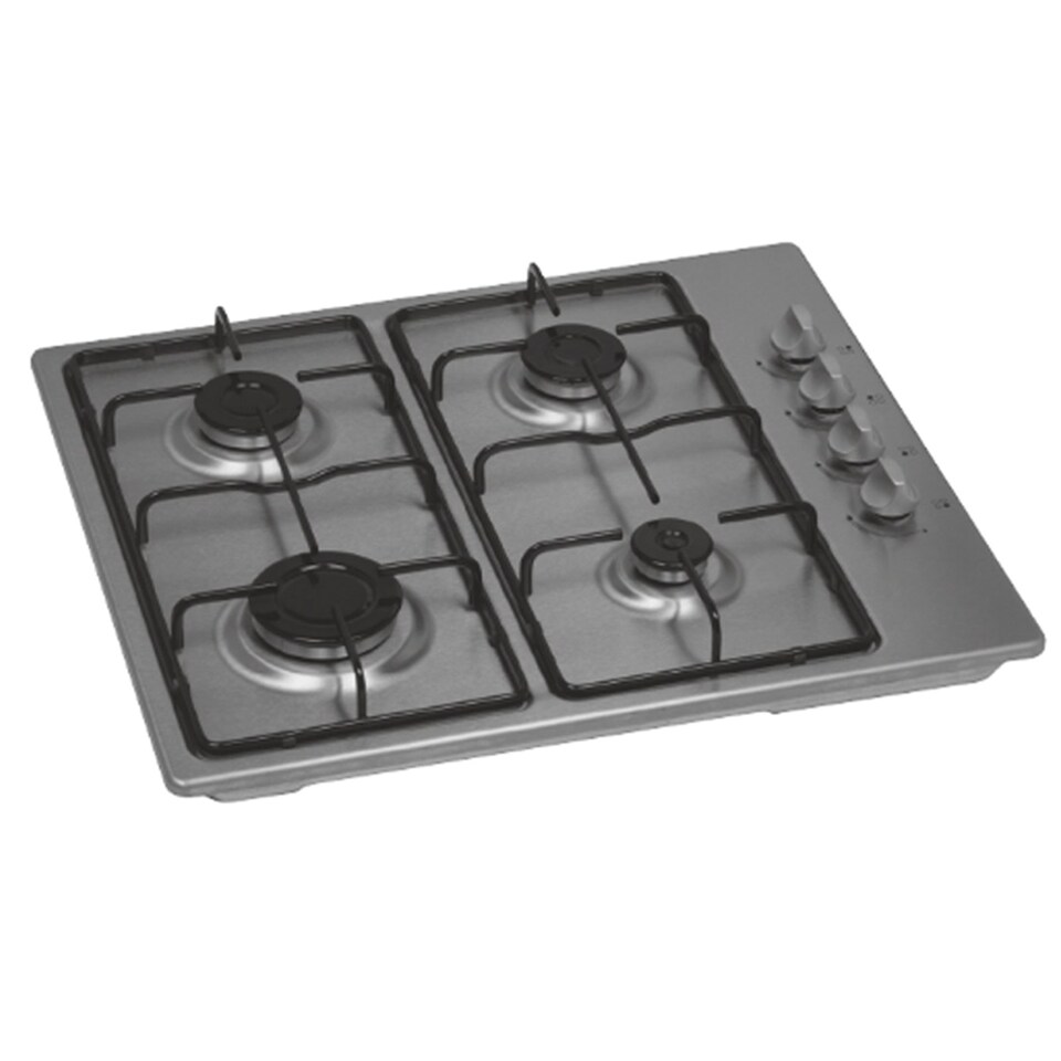 image 1 of SPARES2GO Pan Support Stand Burner Grate for Electriq IQGH601S Gas Hob Cooker x 1 460mm x 215mm