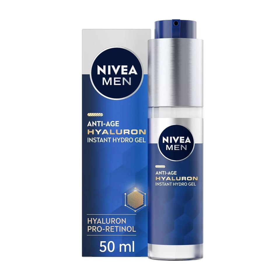 image 1 of Nivea Men Face Gel Hylaron 50mL x3