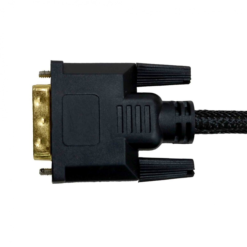 image 1 of Oypla 2m DVI-D 24 + 1 Pin Male to Male Dual Link Gold Cable Lead