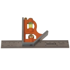 Bahco Combination Square - Multi Colour - 150mm