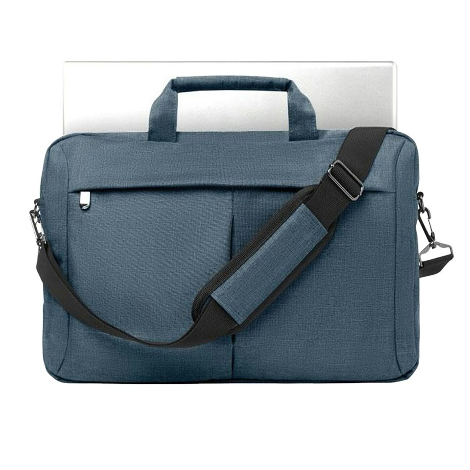 image 1 of MidOcean Stockholm Polyester Laptop Bag - Blue - One Size Blue