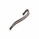 image 1 of Shires Aviemore Large Diamante Browband Brown | Colour: H.Brown/Clear
Size: Cob