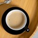 image 6 of Argon Tableware 12 Piece Coloured Cappuccino Cup & Saucer Set - 250ml - Black