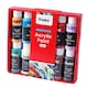 image 1 of Pack of 12 Assorted Colour 60ml Acrylic Colour Paint Pots