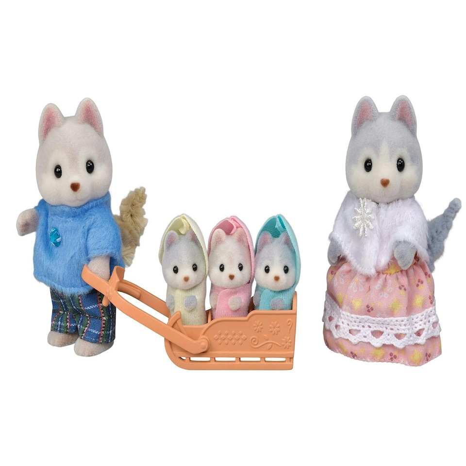 image 1 of Sylvanian Family -Husky Family /Toys - Sylvanian Families - 109654