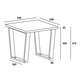 image 4 of Core Products Texas, Standard Lamp Table H47.5cm x W53.8cm x D53.8cm Brown
