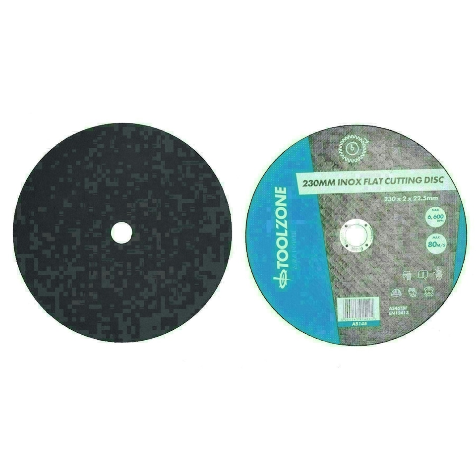 image 1 of 9" (230mm) Thin Stainless Steel Cutting Disc Angle Grinder Blade Cutter x 5