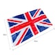 image 4 of 2 Union Jack Flags (5x3ft) Multi