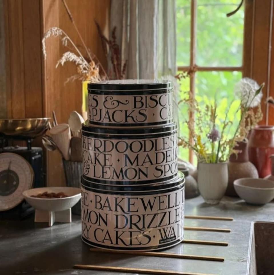 Elite Tins Emma Bridgewater - Black Toast Set of 3 Cake Tins