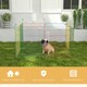 image 6 of PawHut Pet Playpen Dog Puppy Crate Kennel w/ Door, 60H x Φ156cm