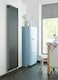 image 2 of 1600mm (H) x 410mm (W) -Anthracite Vertical Radiator (Berlin) - Single Panel - (1.6m x 0.41m) - Depth 52mm