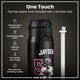 image 3 of NFL x Sports, Vacuum Insulated Steel Bottle, Series, 750ml (24oz) | Black | NFLPA Locked In Jayden Daniels | One Size