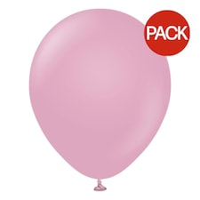 Kalisan Latex Retro Balloons (Pack of 100) - Dusty Rose - One Size (UTSG23149)