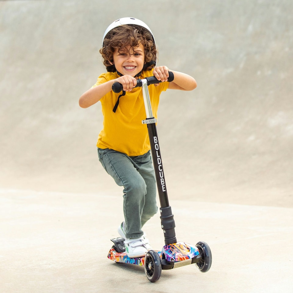 image 1 of Street Graffiti - Big 3 Wheel Scooter