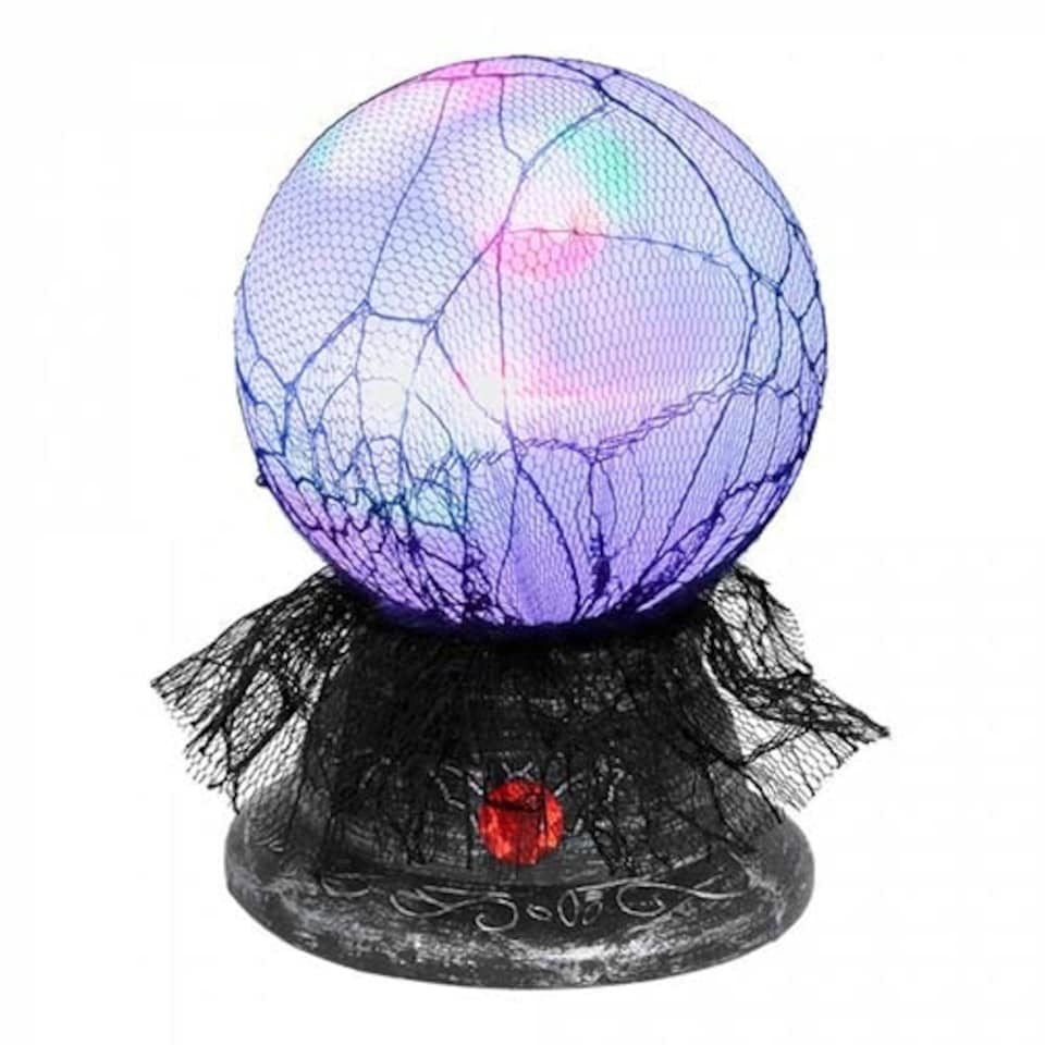 Crystal Ball Halloween Animated Prop Decoration 18cm