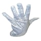 image 1 of Pack of 24 King of Pop Sequin Glove Silver | One Size