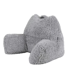 icon Teddy Bear Cuddle Cushion Grey Reading Support Pillow Grey | One Size
