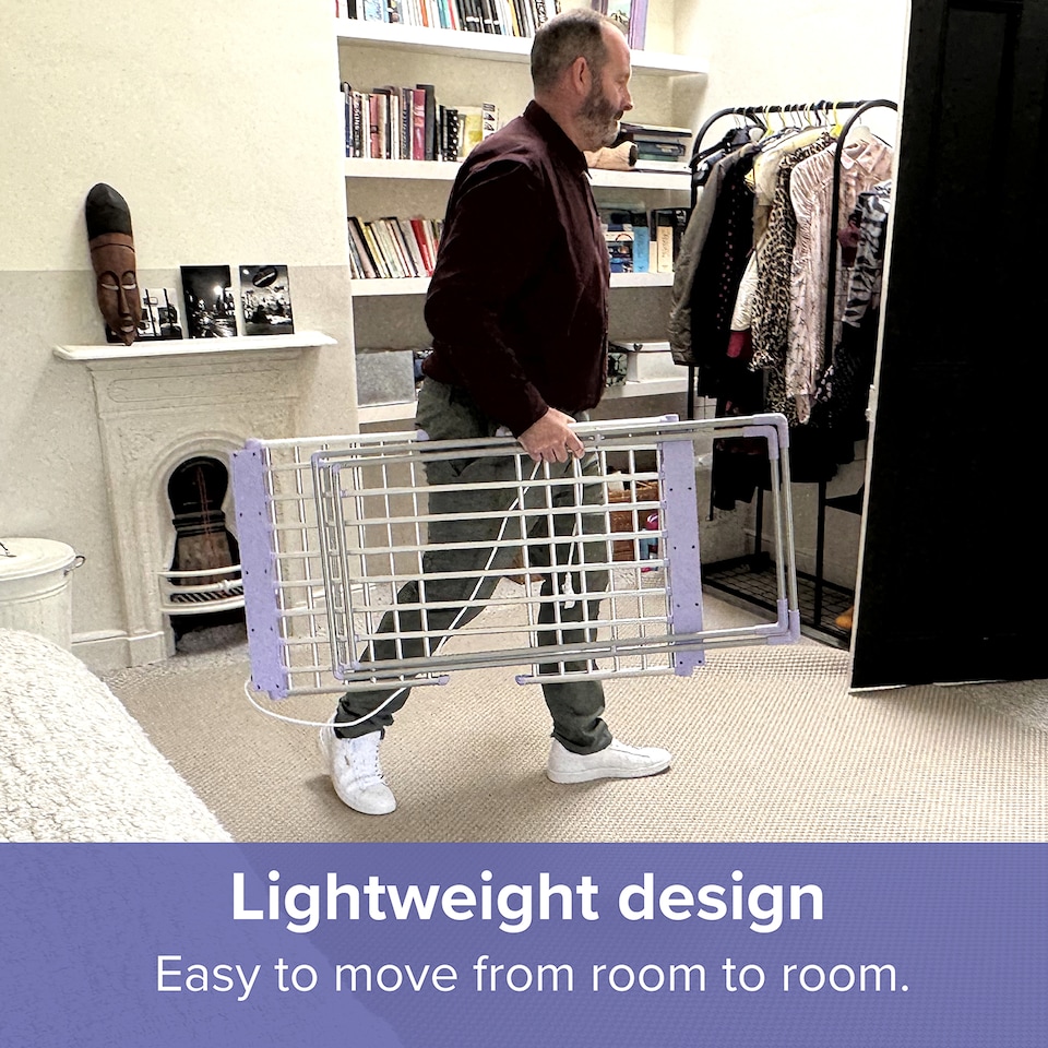 image 1 of Spring&Spruce Speedi Dry Winged Airer