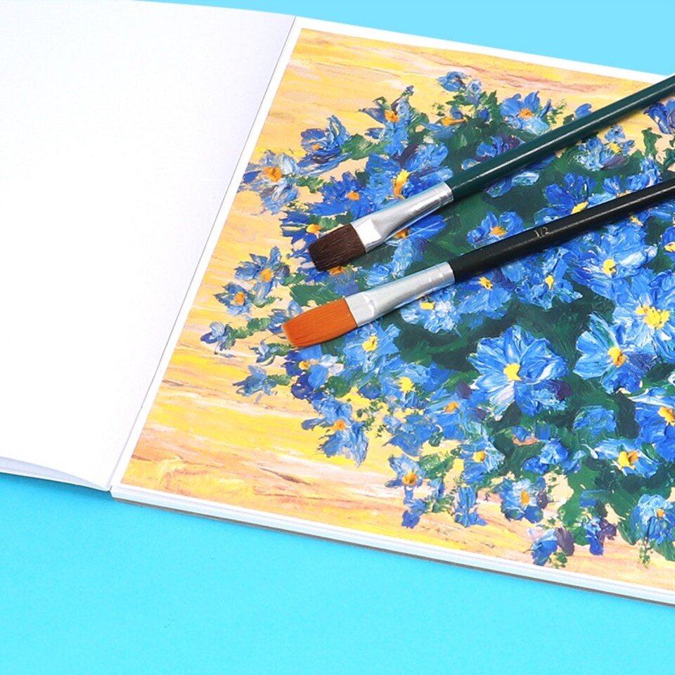 image 1 of A4 Top Glued Open Acrylic Painting Pad