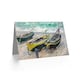 image 2 of Claude Monet Three Fishing Boats Blank Art Card