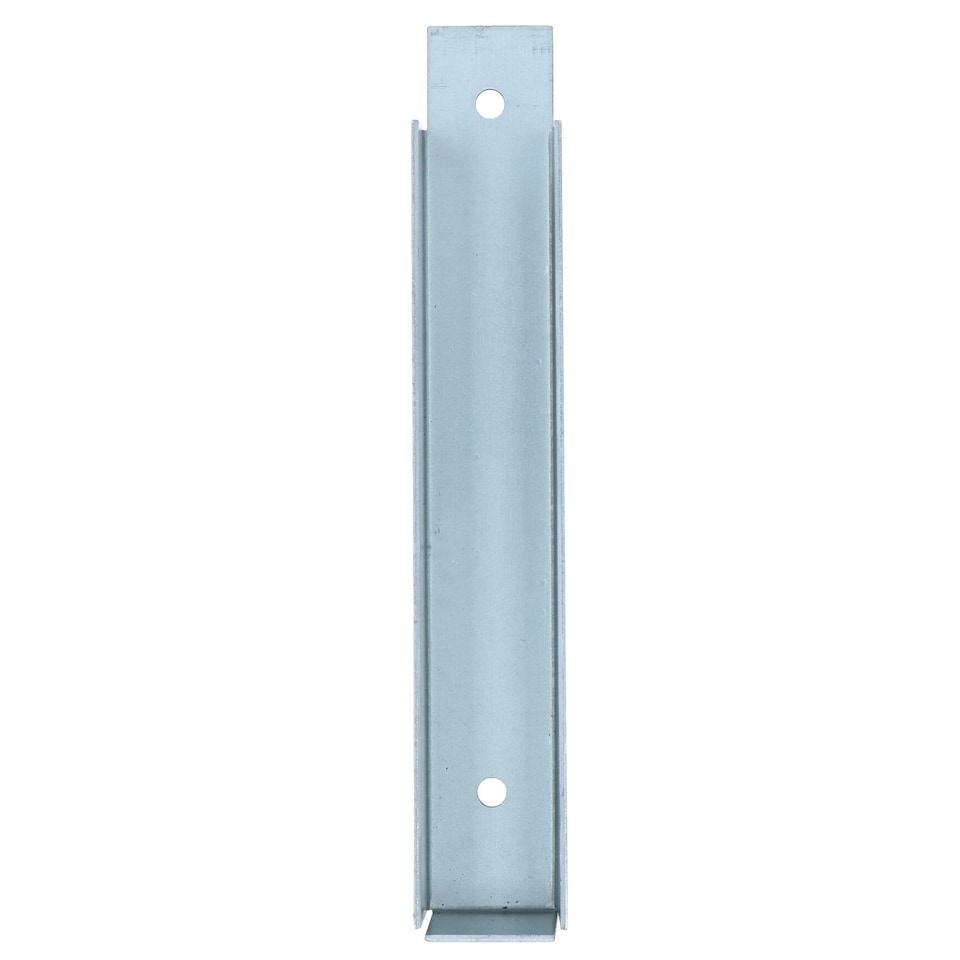 image 1 of Gravel Board Clip 25mm x 150mm Fence Panel Holder Mounting Bracket 10PK