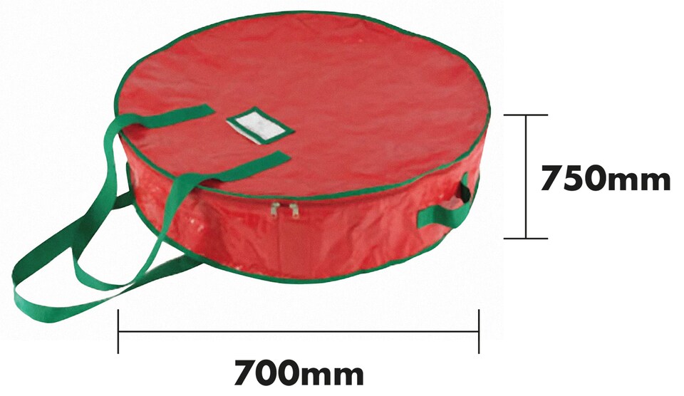 image 1 of Seasonal Wreath Storage Bag