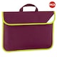 image 1 of Quadra Enhanced-Vis Book Bag - 4 Litres (Pack of 2) - Burgundy - One Size | Purple