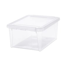 SmartStore Different size Storage Box for Home with Clip Lid | Clear | 14L