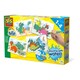 image 1 of SES CREATIVE Dinos Colouring with Water Painting Set