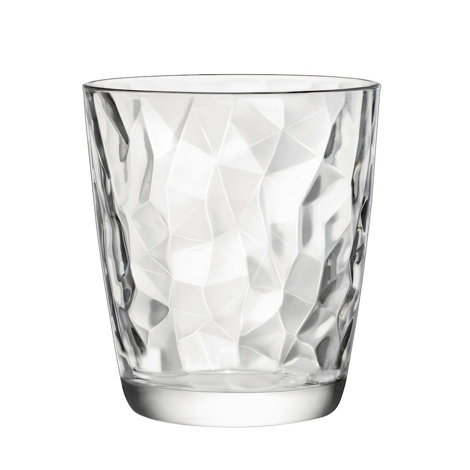 image 1 of Bormioli Rocco Diamond Water Glasses - 300ml - Clear - Pack of 6 Clear
