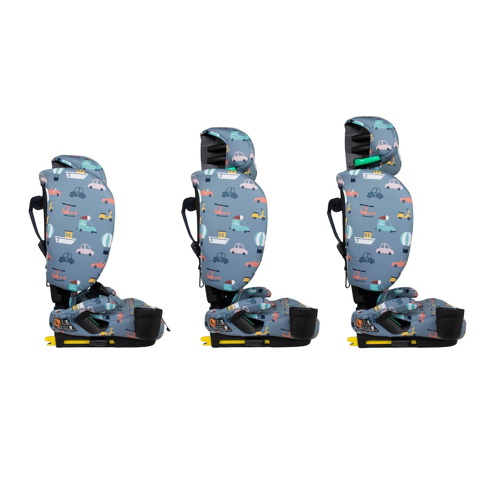 image 1 of Cosatto On The Go iSize Travel Car Seat Lightweight Foldable Booster, Quick Fit, R129 Safety
