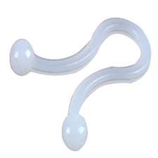 PRO POWER - Twist Lock Cable Ties 8.3mm (Bundle Dia.) White 100 Pack