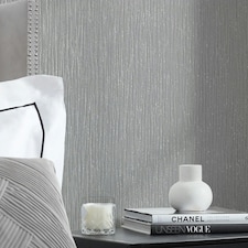 Sparkle Plain Texture Wallpaper in Grey Multi