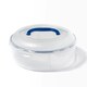 image 2 of LocknLock Classic Cake Carrier with Tray & Carry Handle Round Container - 5.5 L