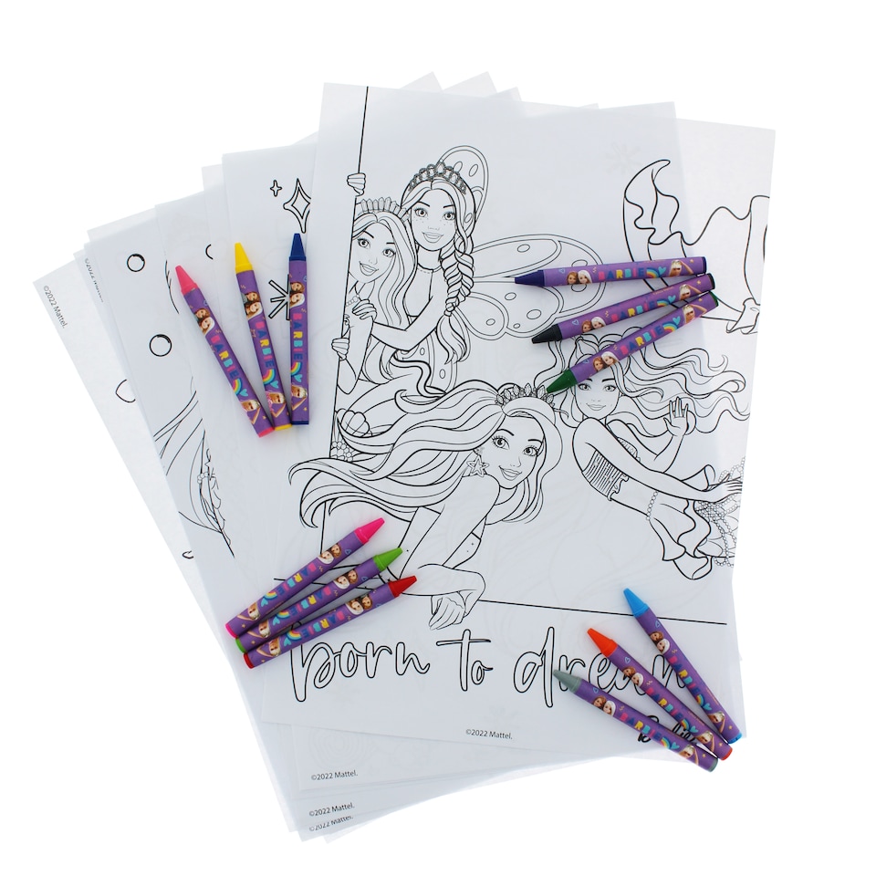 image 1 of Barbie Large Art Set