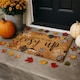image 2 of Marco Paul  Multicoloured Coir 'Cosy Autumn' Doormat 60x40cm Seasonal Entryway Mat