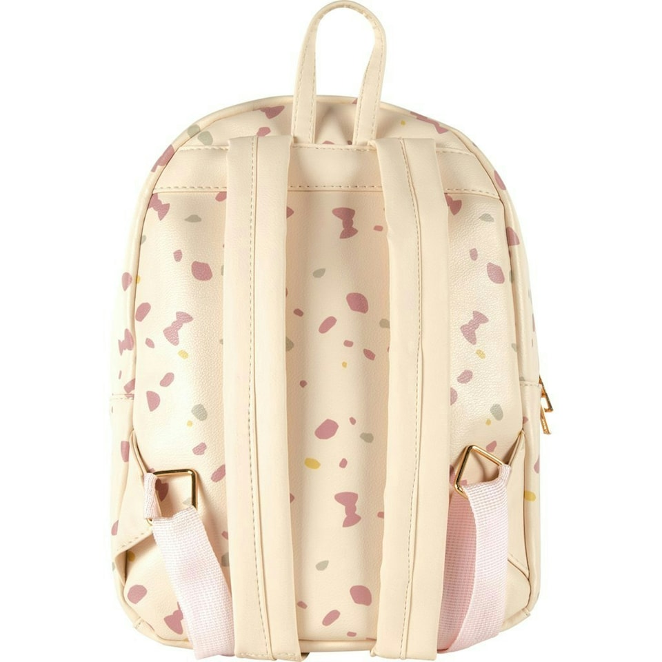 image 1 of Disney Marie Premium Faux Leather Backpack Cream