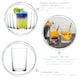 image 2 of LAV Bodega Highball Glasses - 520ml - Clear - Pack of 6 Clear