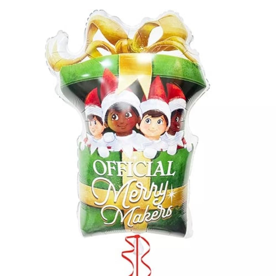 image 1 of Elf on the Shelf Christmas Merry Makers Giant Helium Foil Balloon 81cm / 32 in